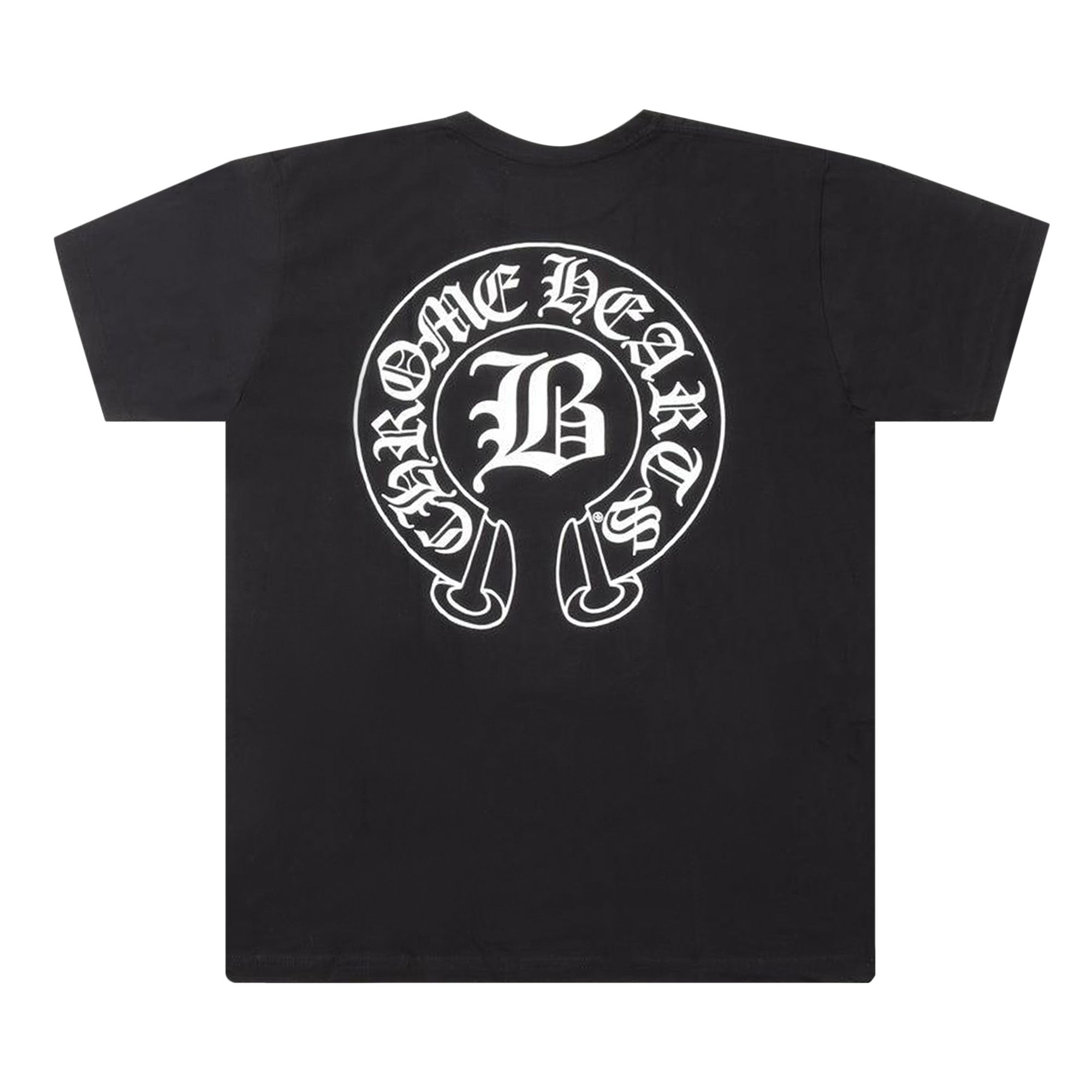 Buy Chrome Hearts x Bella Hadid Horseshoe Logo T-Shirt 'Black