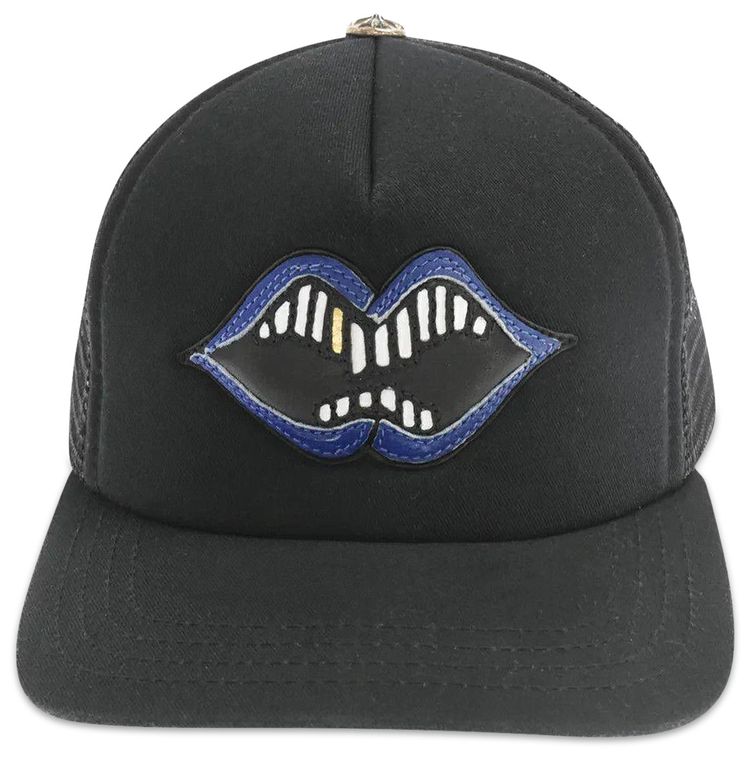 Chrome Hearts Matty Boy Chomper Trucker Hat BlackBlue