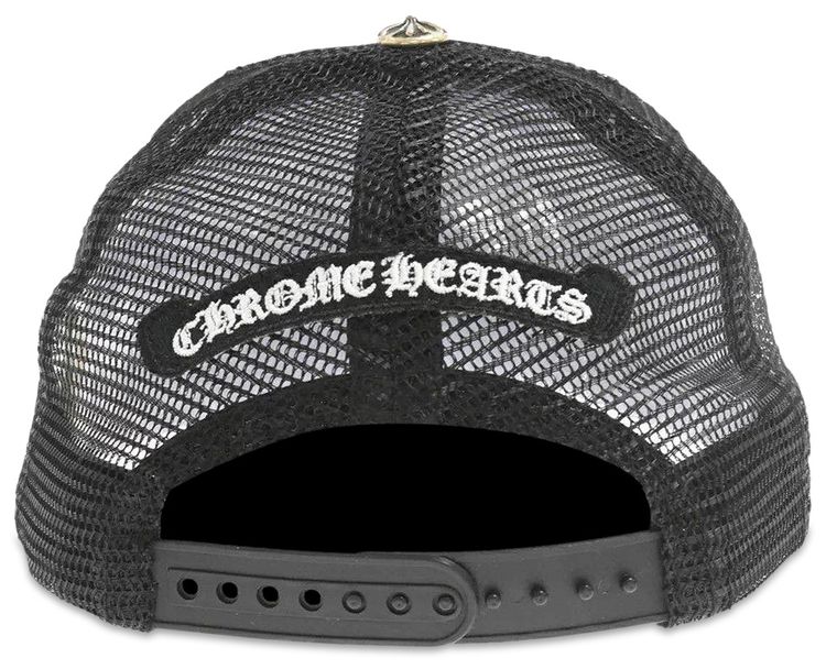 Chrome Hearts Matty Boy Chomper Trucker Hat BlackBlue