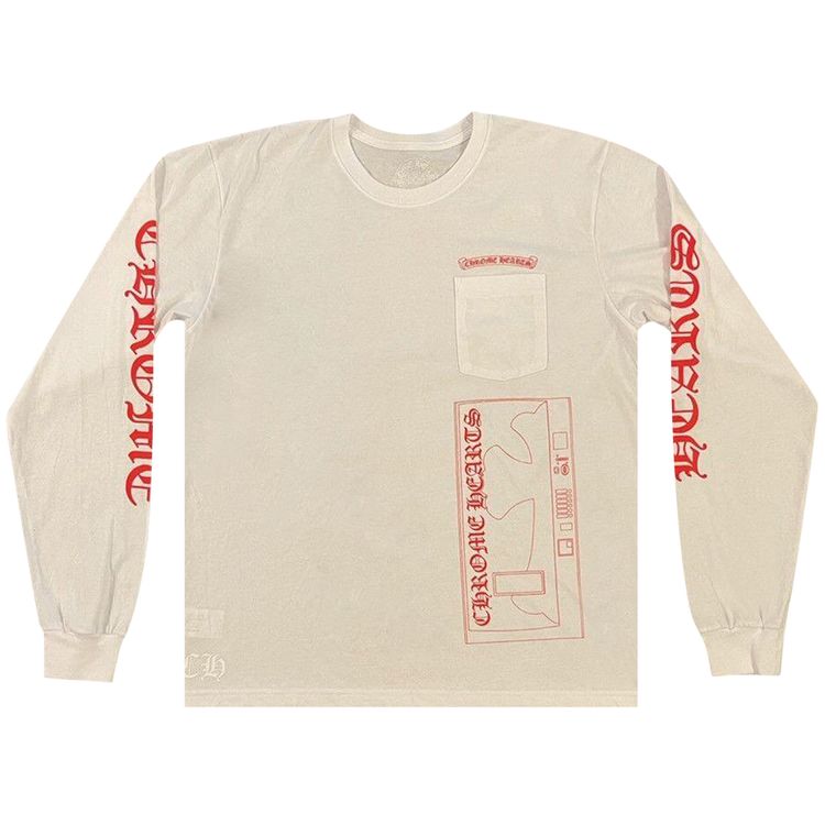Chrome Hearts Aoyama Exclusive Vending Machine Long Sleeve White