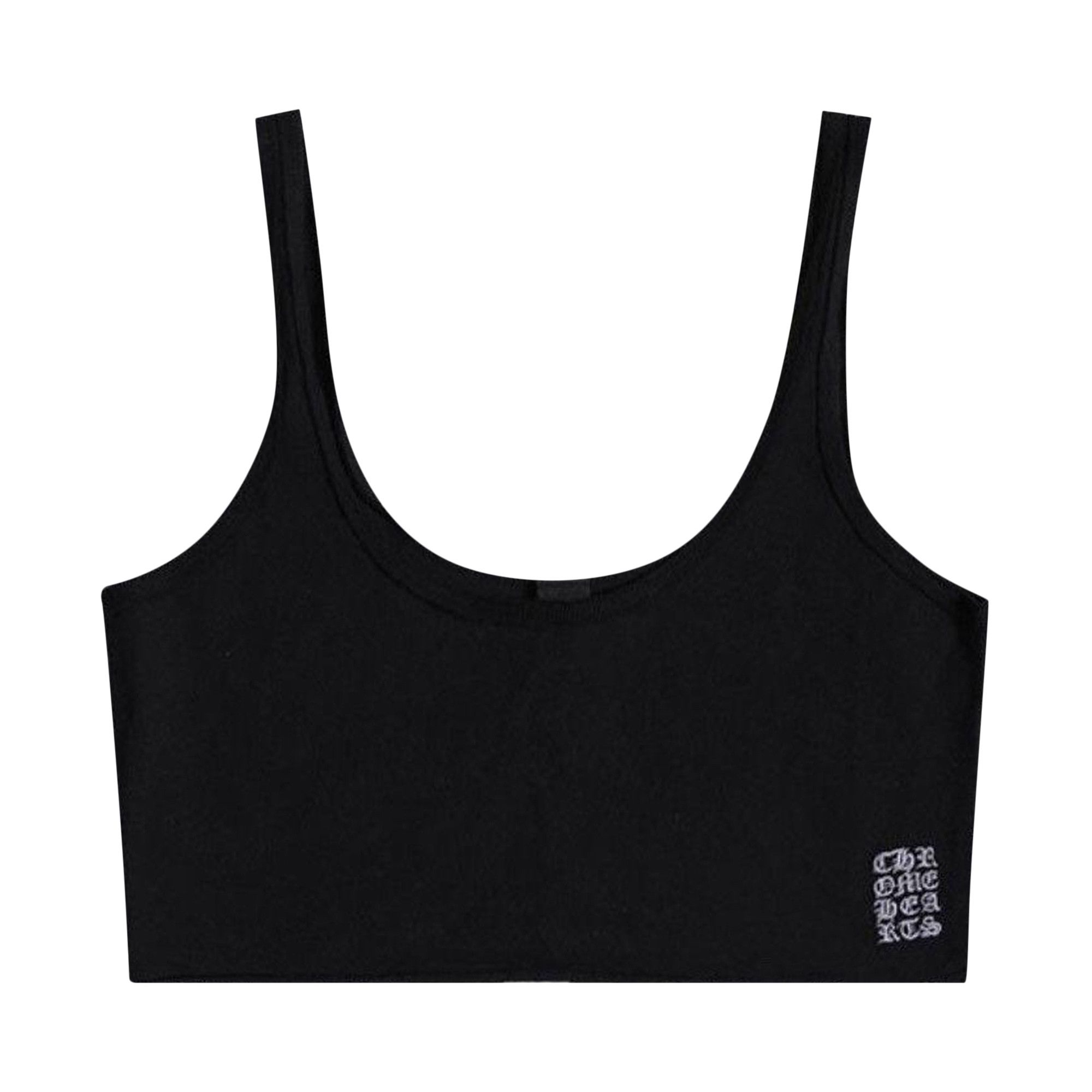 Buy Chrome Hearts Cropped Tank Top 'Black' - 1383 100000102CTT
