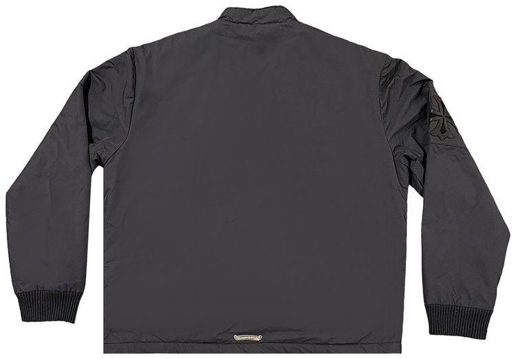 Chrome Hearts Cross Patch Cobra Racing Nylon Jacket Black