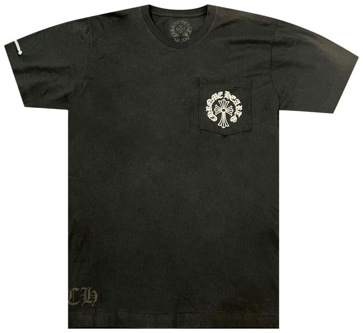Chrome Hearts Cross Logo Pocket Tee Black