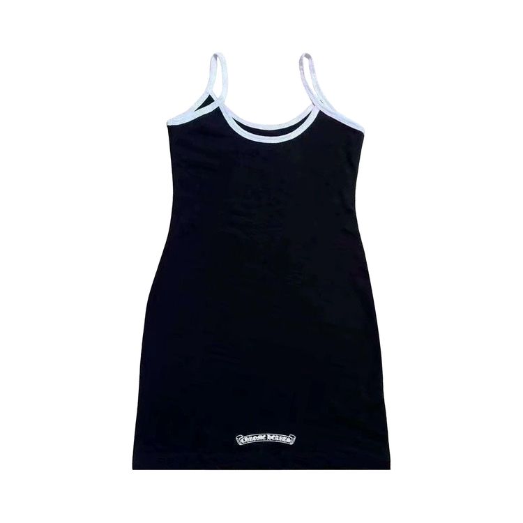 Chrome Hearts Scroll Logo Tank Dress - Black