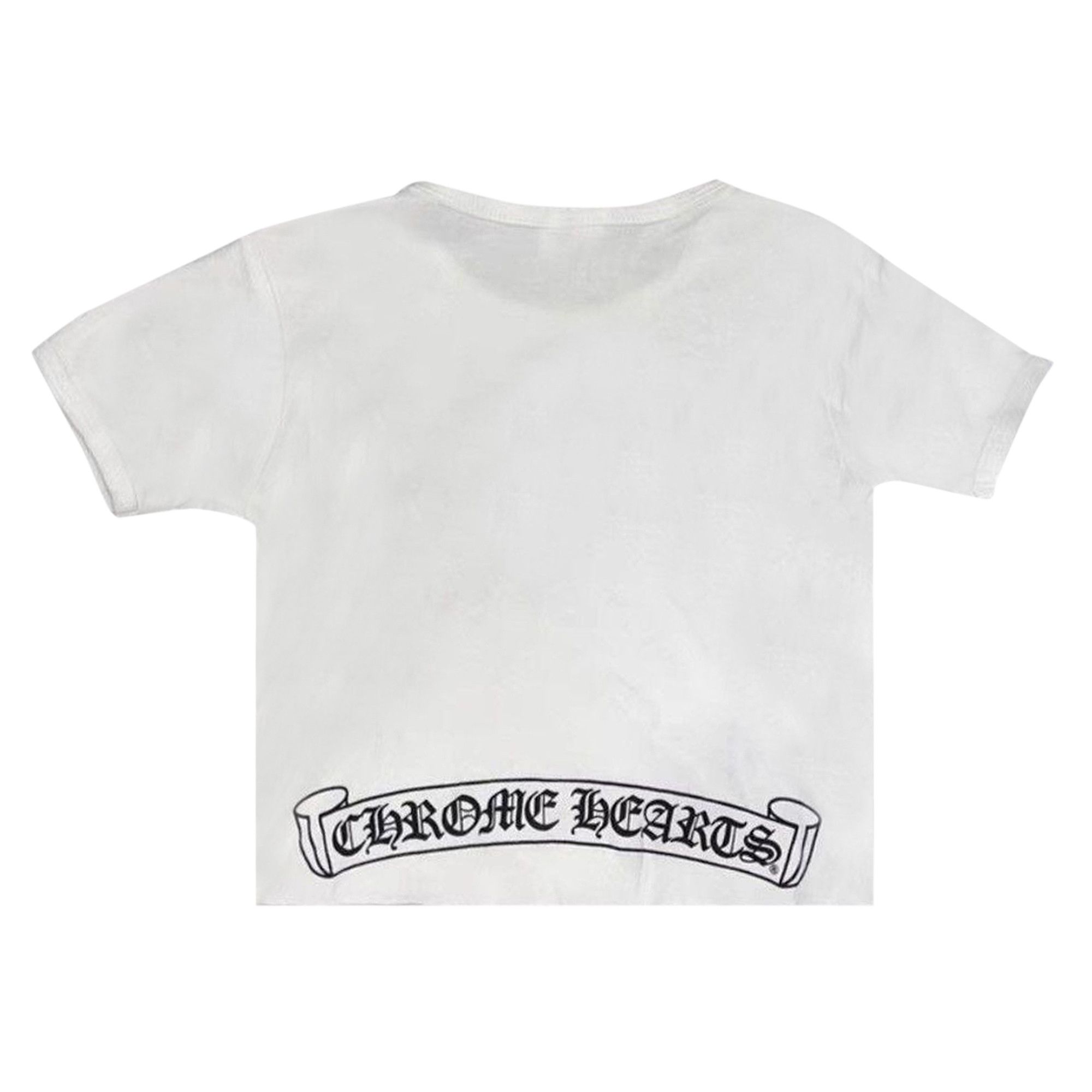 Buy Chrome Hearts Deadly Doll Cropped Tee 'White' - 1383