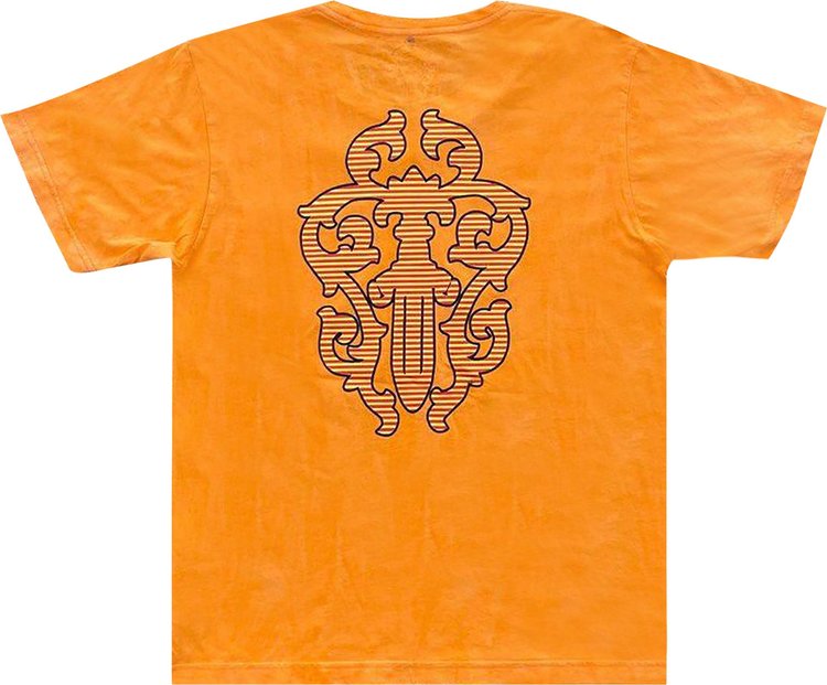 Chrome Hearts Miami Exclusive Dagger Pocket Tee Orange