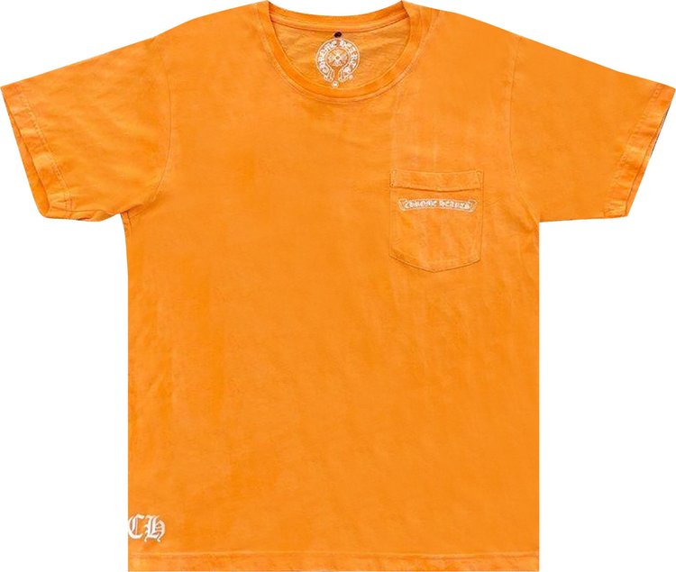 Chrome Hearts Miami Exclusive Dagger Pocket Tee Orange