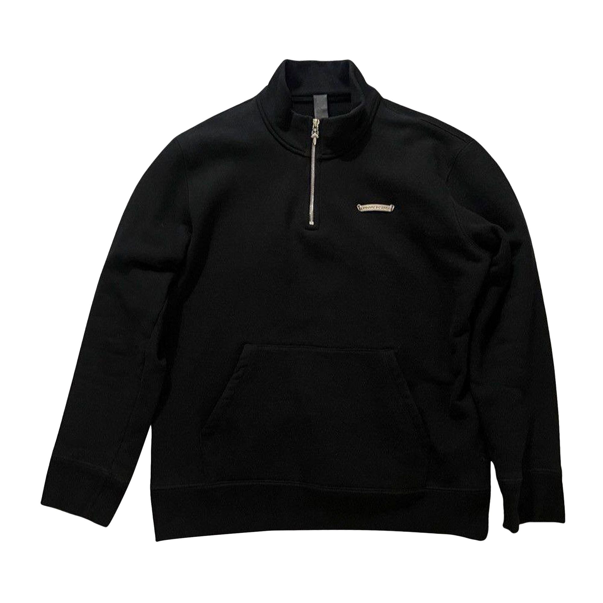 Buy Chrome Hearts Triple Cross Hollywood Quarter Zip 'Black