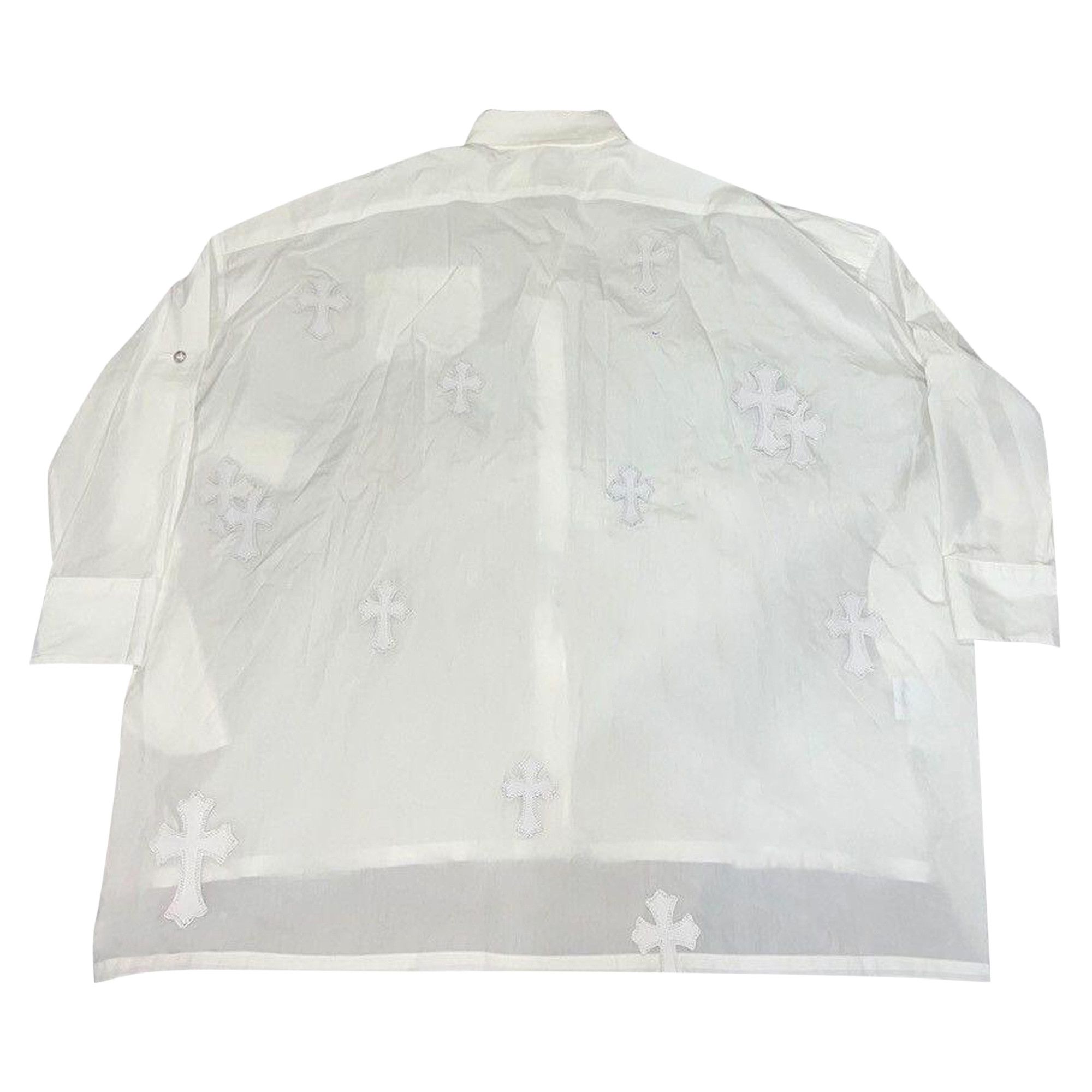 Chrome Hearts ホワイトリブトップス Chrome Hearts ホワイトリブトップス CHROME HEARTS (クロム