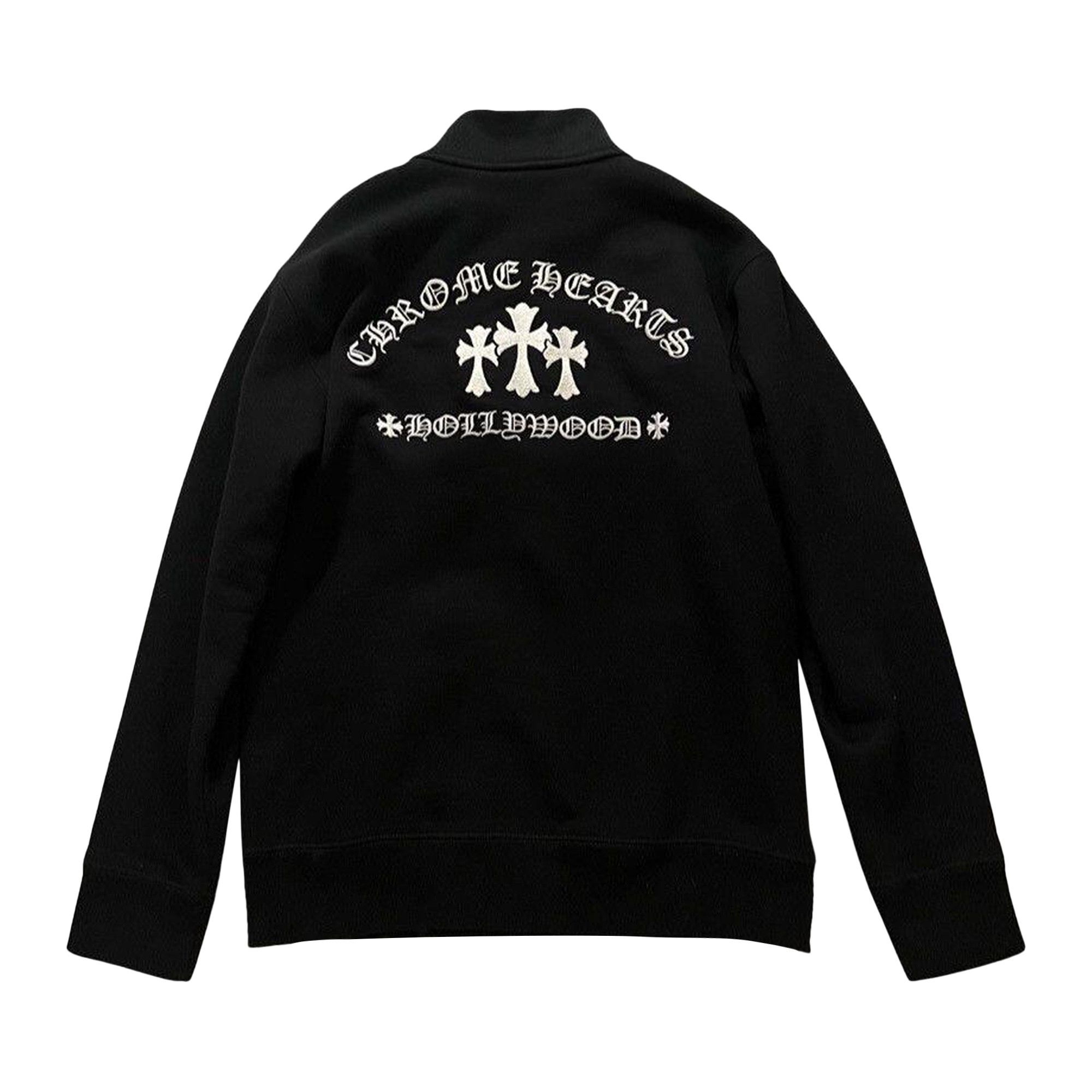 Chrome Hearts Black Long Sleeve Triple Cross Los Angeles