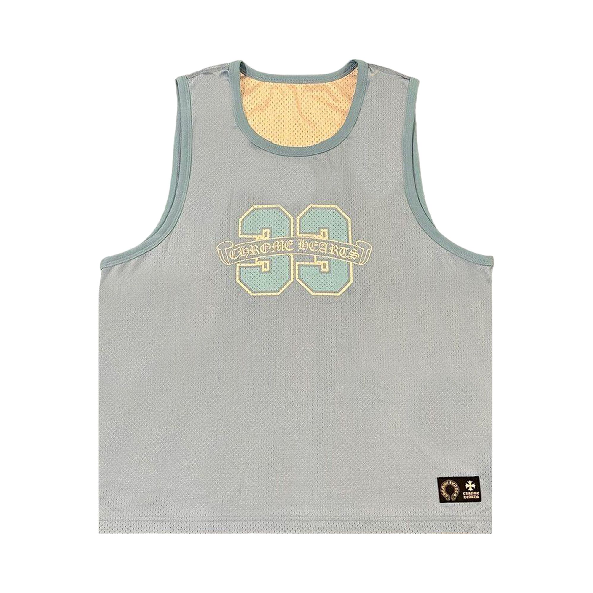 Buy Chrome Hearts Japan Exclusive Mesh Reversible Basketball Jersey 'Baby  Blue/White' - 1383 100000109JEMR BABY | GOAT