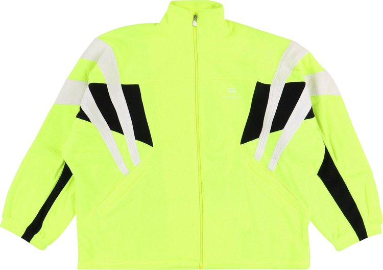 Balenciaga Sporty B Cosy Track Jacket Yellow