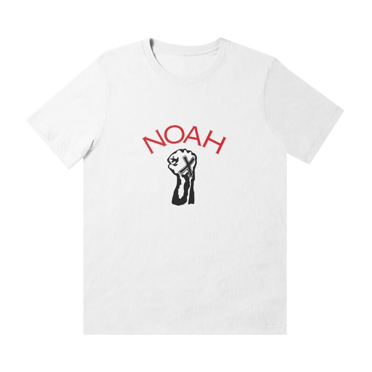 Noah x Youth Of Today Fist Logo T Shirt White