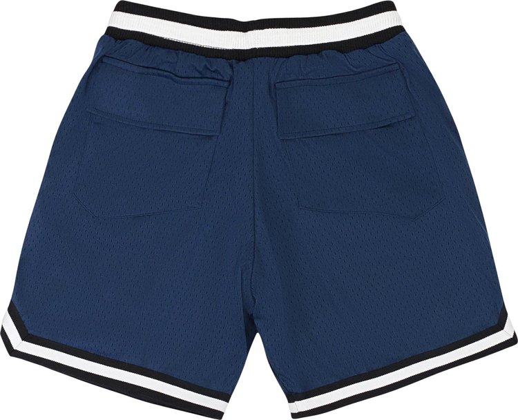 Rhude Court Logo Shorts Navy