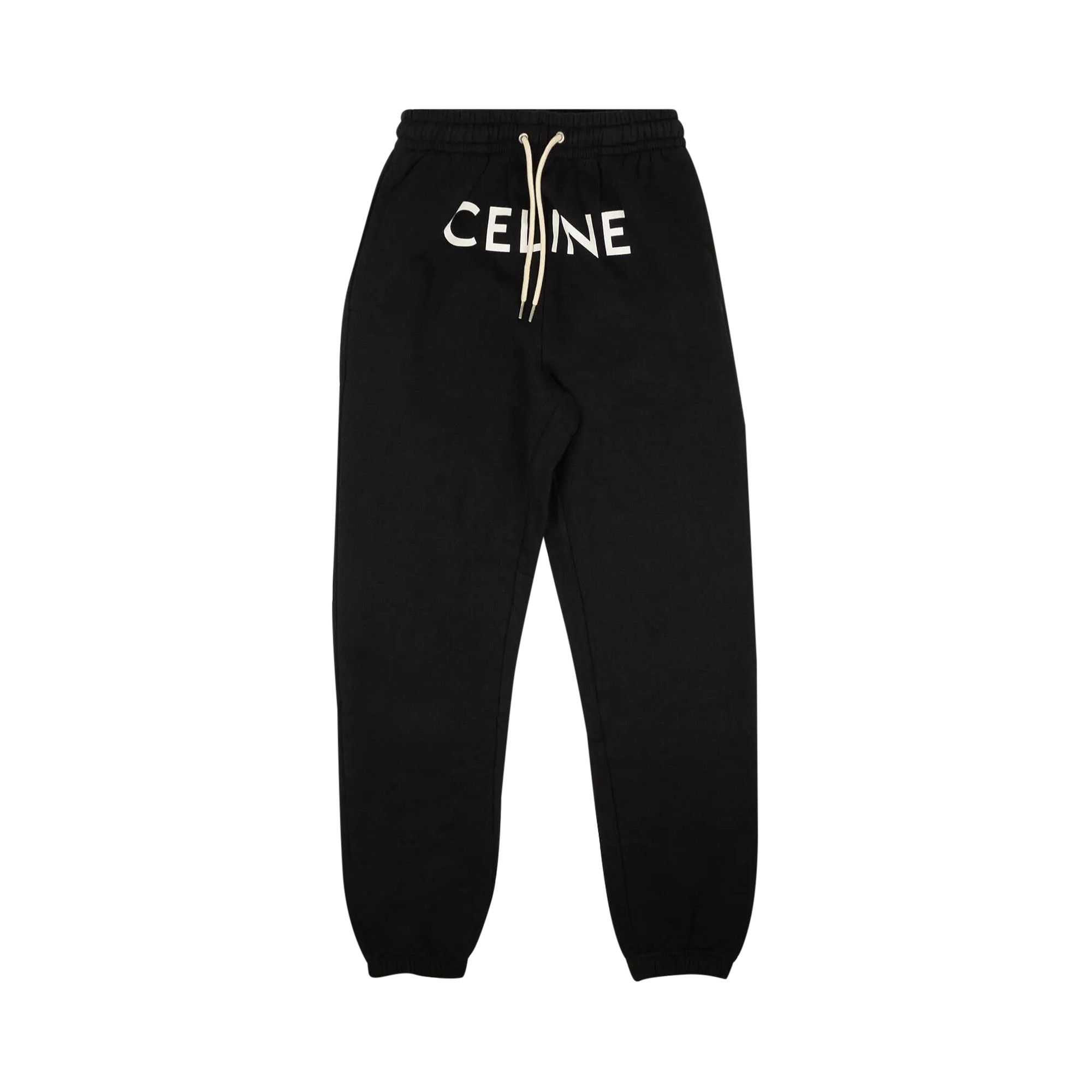 Black loose track pants outlet