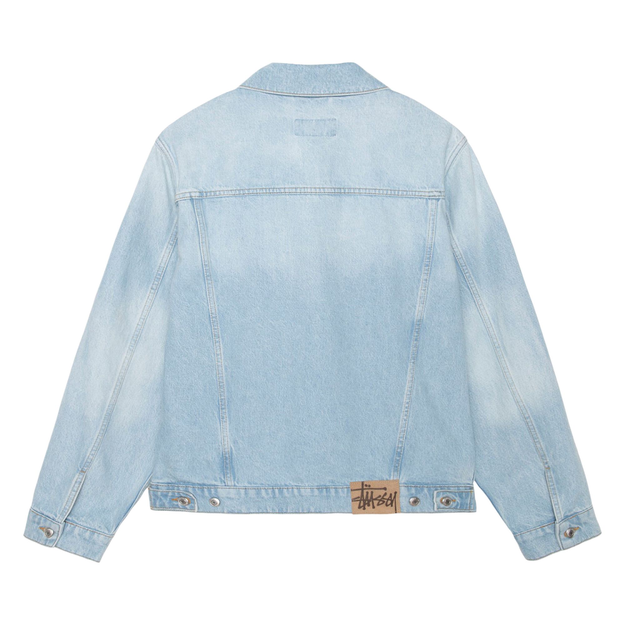 Buy Stussy Trucker Denim Jacket 'Light Wash' - 115781 LIGH | GOAT