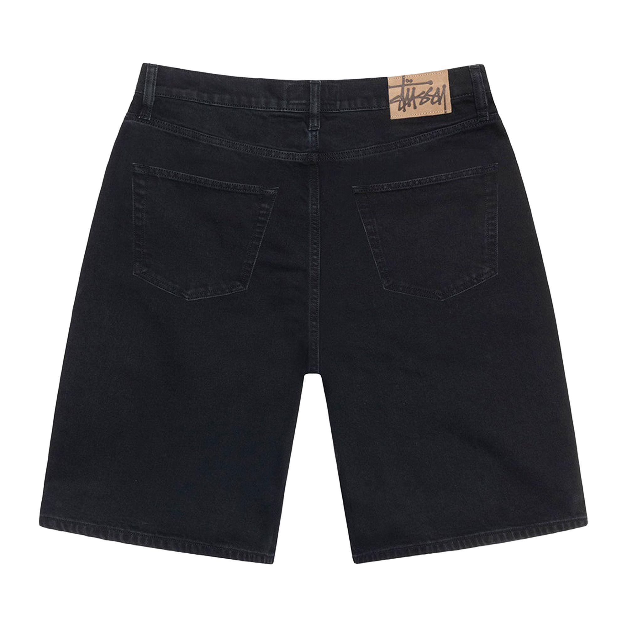 Buy Stussy Big Ol' Denim Short 'Black' - 112296 BLAC | GOAT
