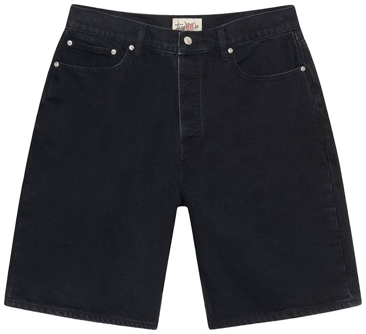 Stussy Big Ol Denim Short Black