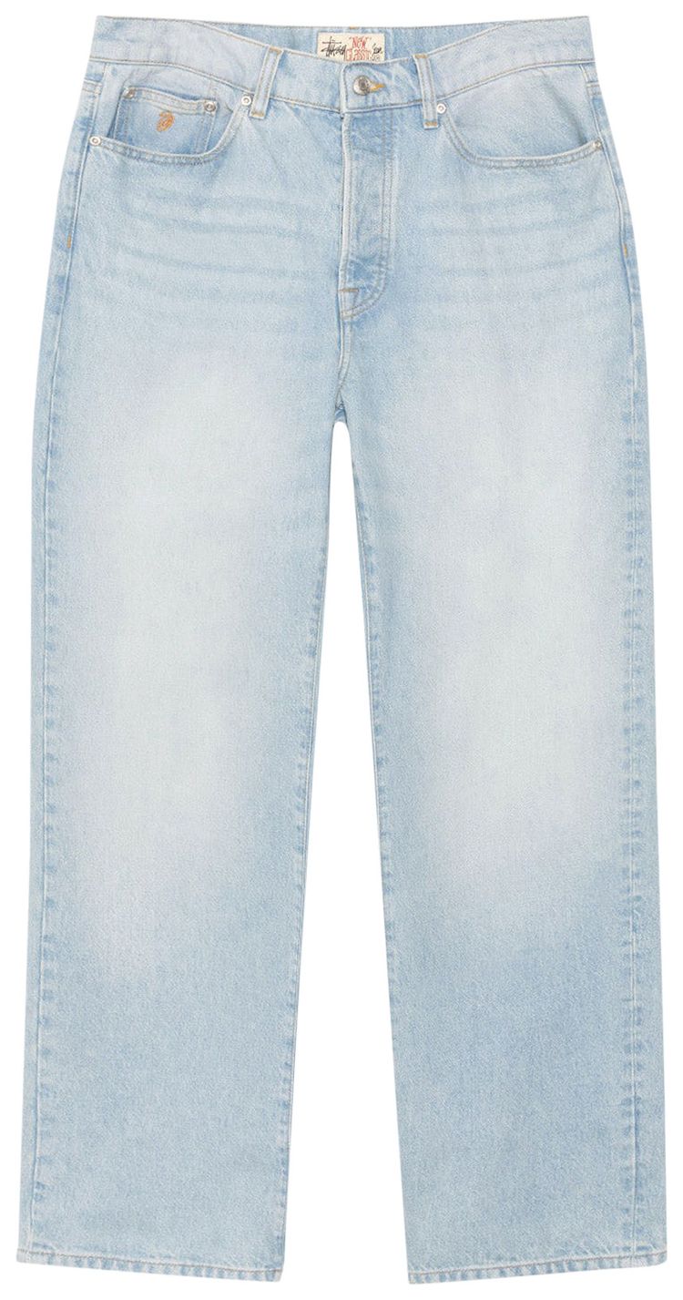 Stussy New Classic Denim Jean Light Wash