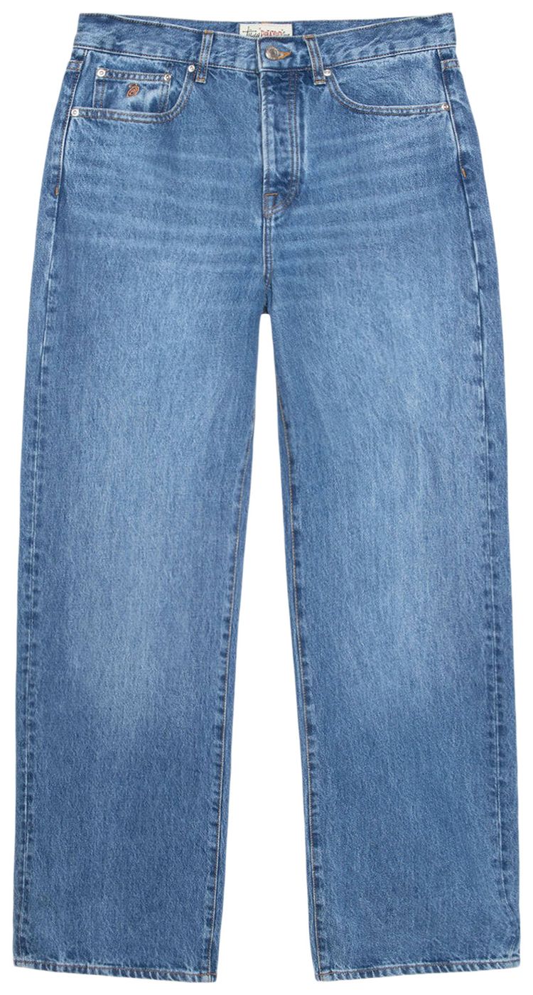 Stussy Relaxed Denim Jean Medium Blue