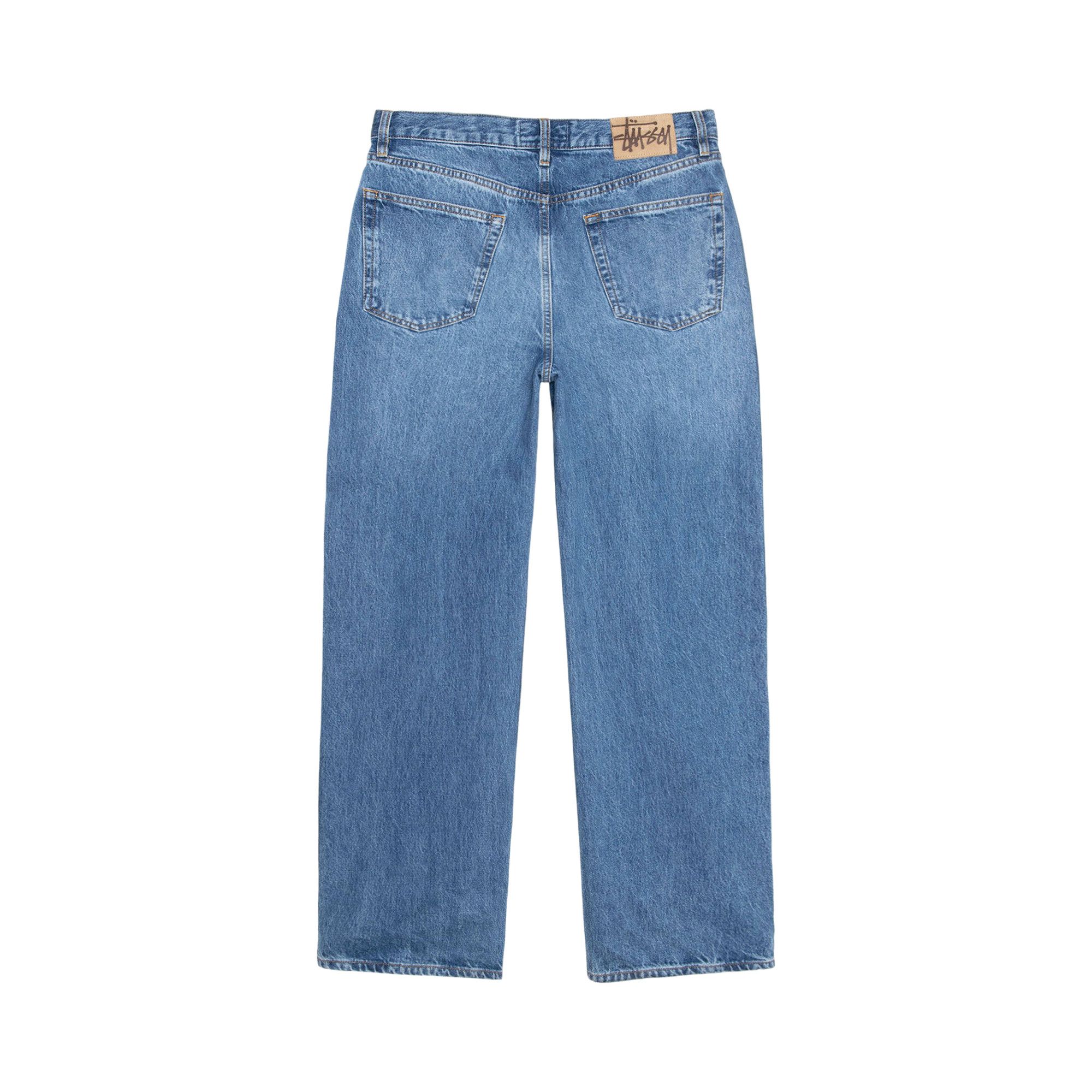 パンツ Stussy RELAXED JEAN DENIM MEDIUM BLUE Buy Stussy Relaxed Denim Jean 'Medium Blue' - 116671 MEDI | GOAT