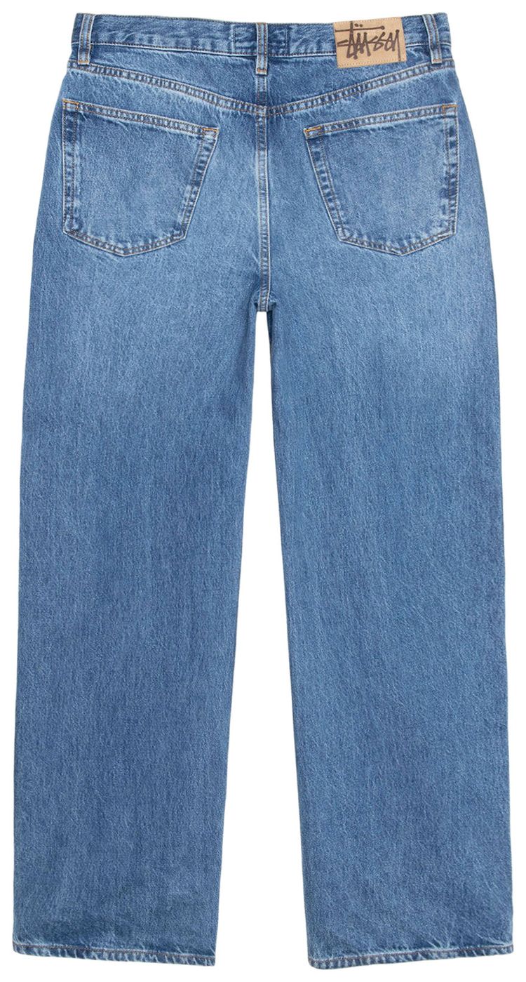 Stussy Relaxed Denim Jean Medium Blue