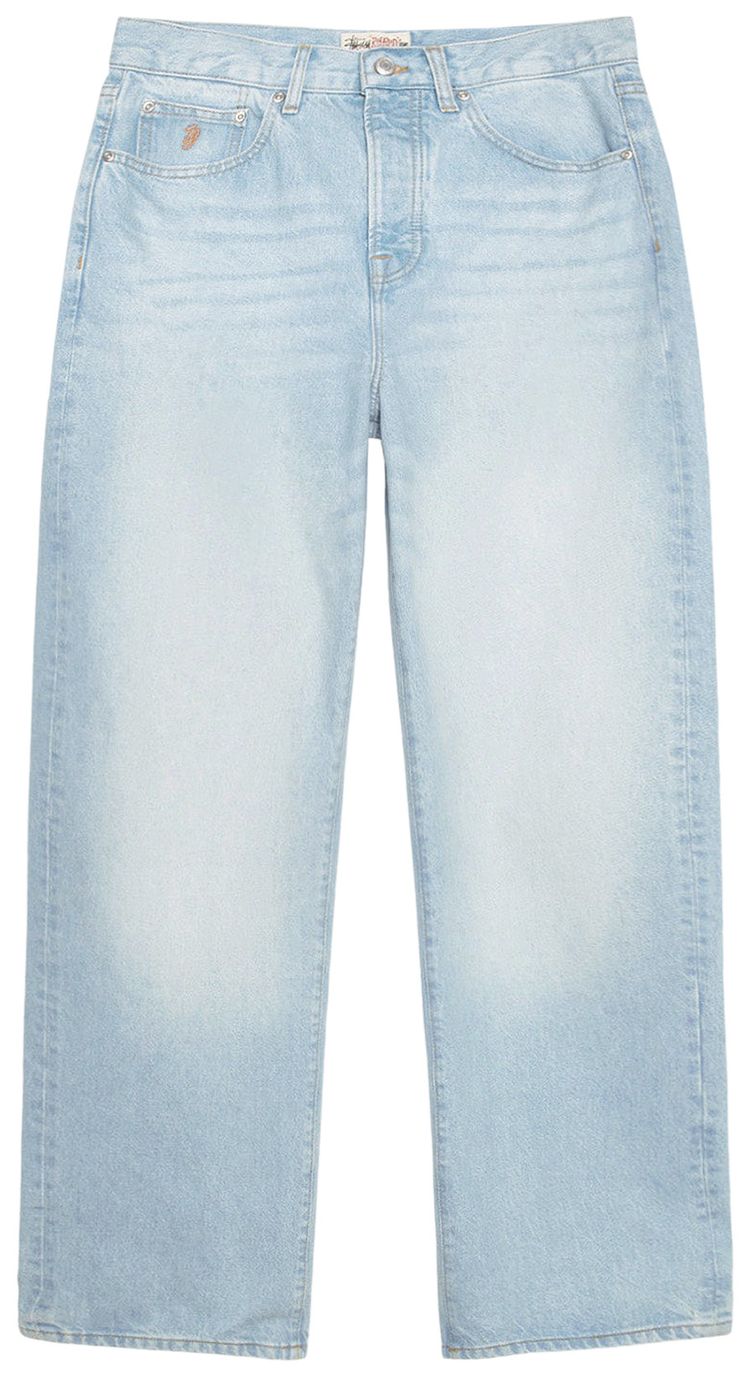 Stussy Relaxed Denim Jean Light Wash