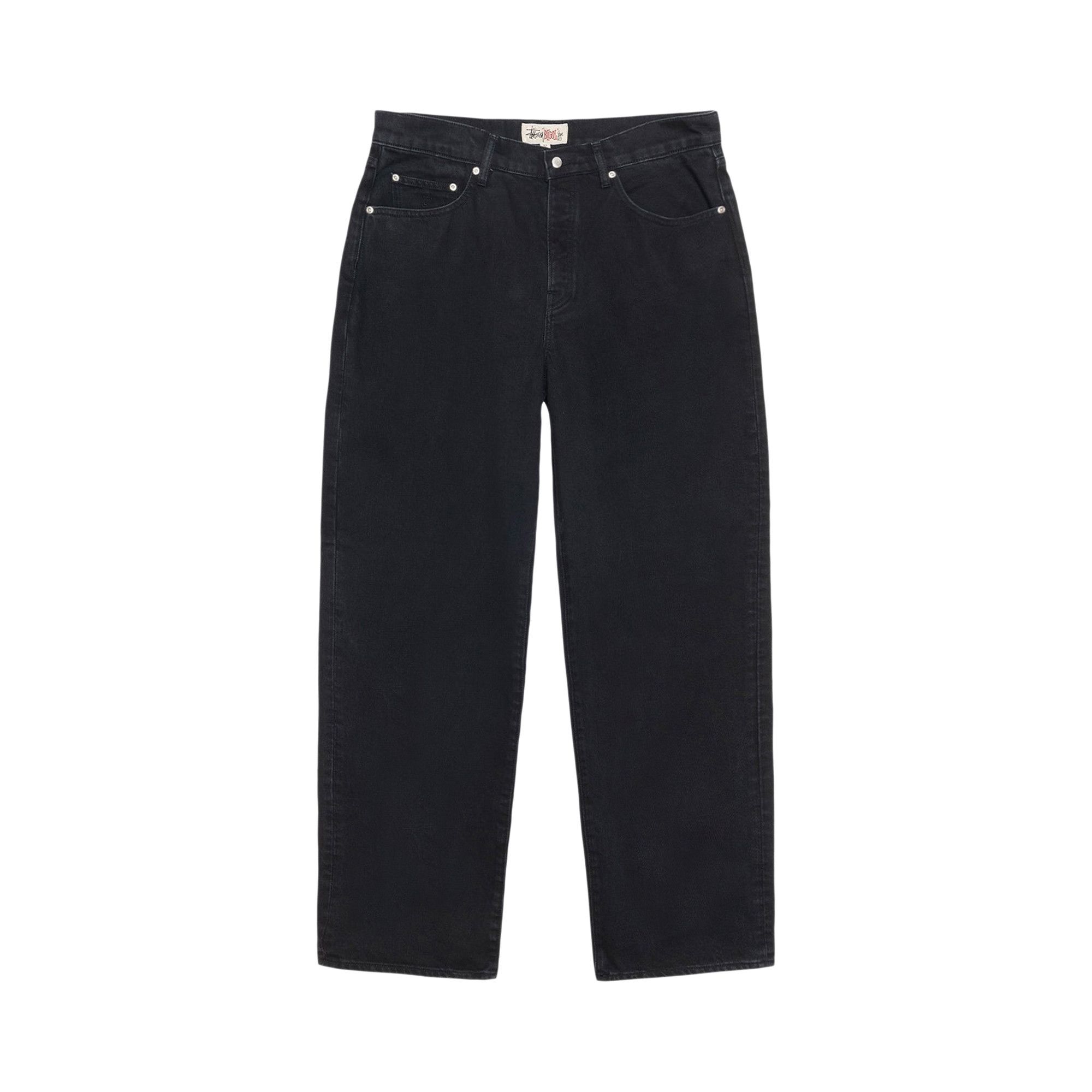 Buy Stussy Big Ol' Denim Jean 'Black' - 116599 BLAC | GOAT