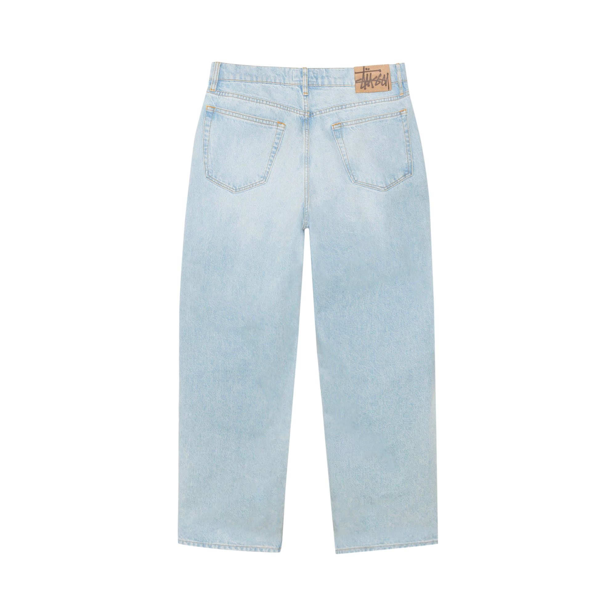 Buy Stussy Big Ol' Denim Jean 'Light Wash' - 116599 LIGH | GOAT