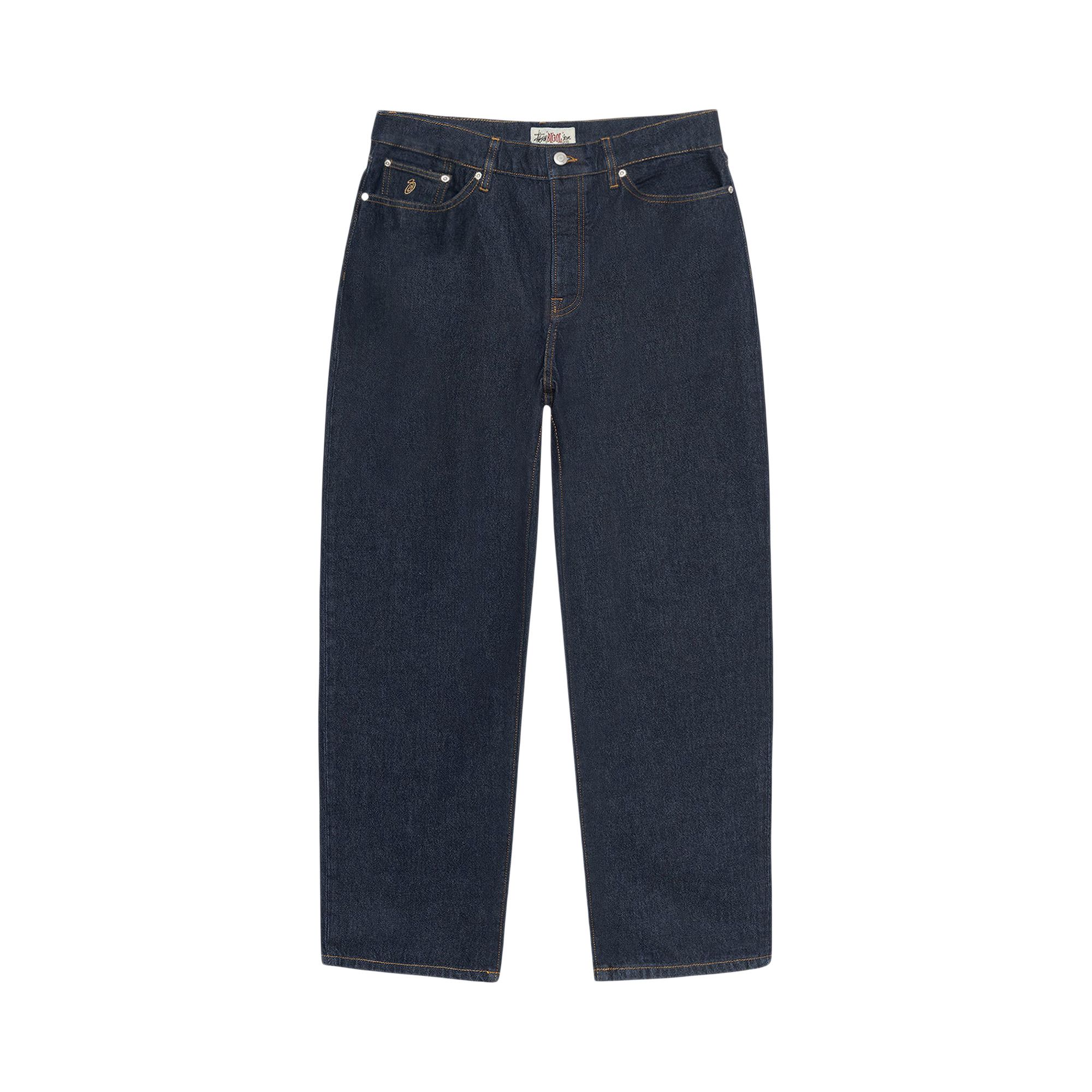 Stussy Big ol’ Jean Denim デニム supreme Buy Stussy Big Ol' Denim Jean 'Rinsed Indigo' - 116599 RINS