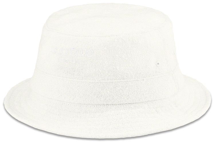 Supreme Classic Logo Terry Crusher White