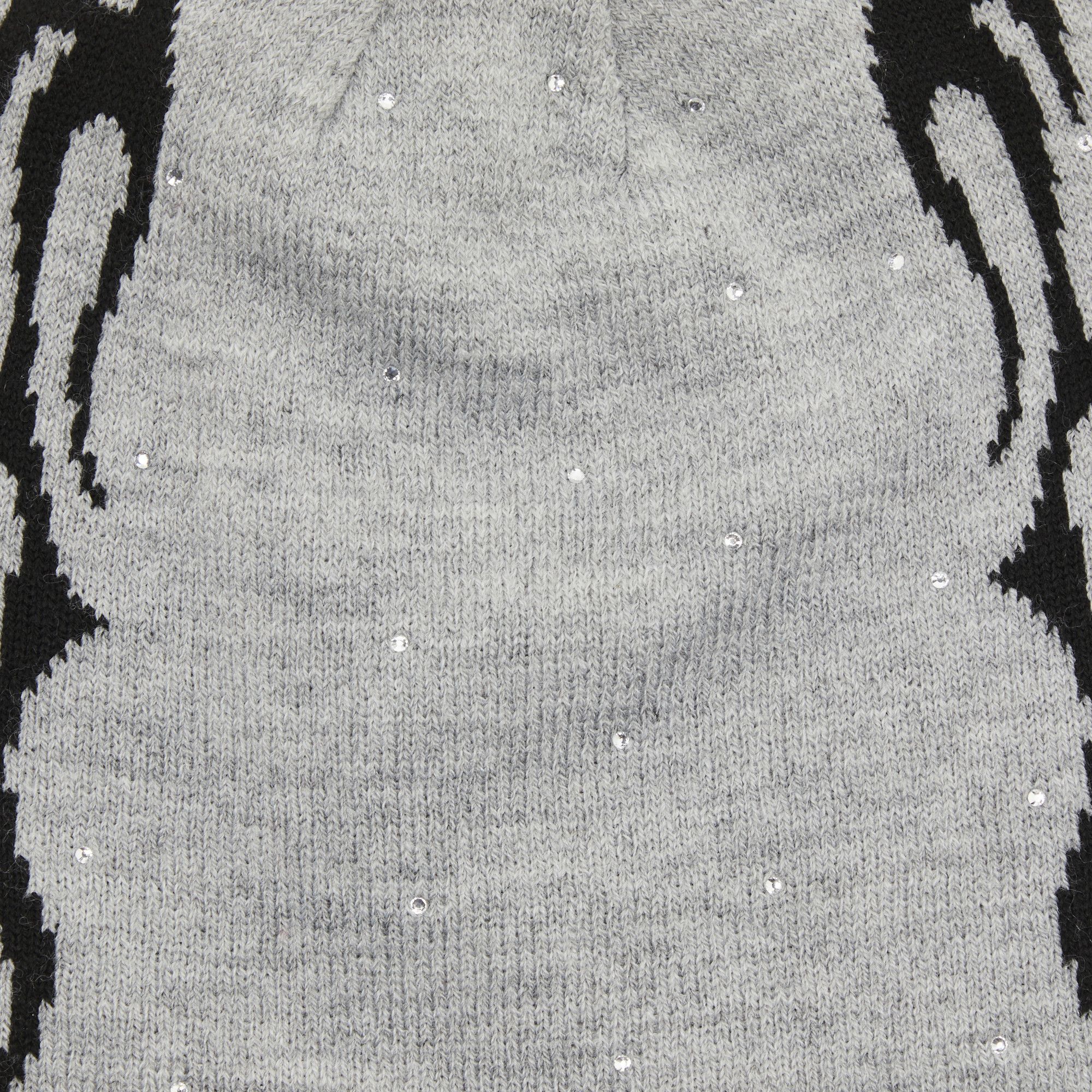 Buy Hellstar Flame Beanie 'Grey' - HS SH 0742 GREY | GOAT