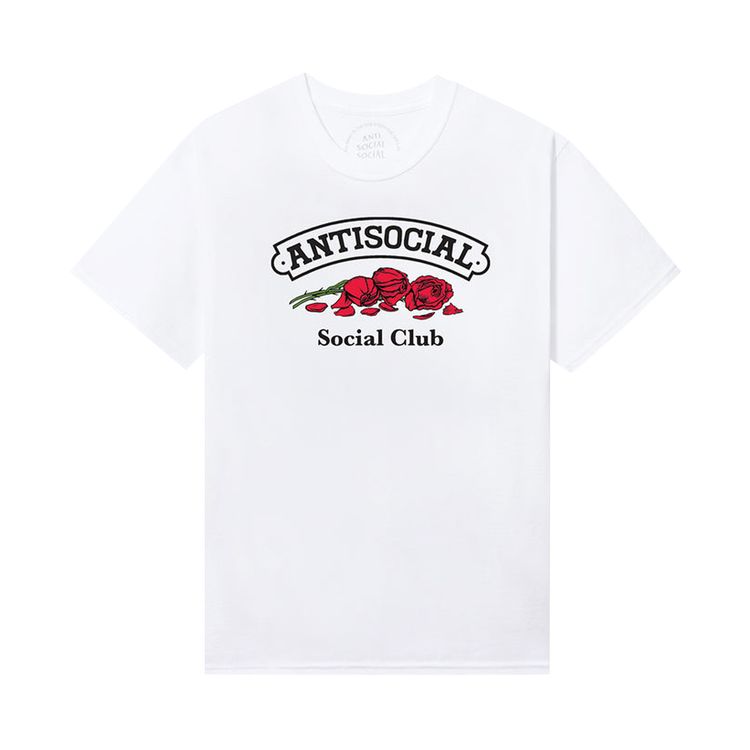 Anti Social Social Club Withered Tee White