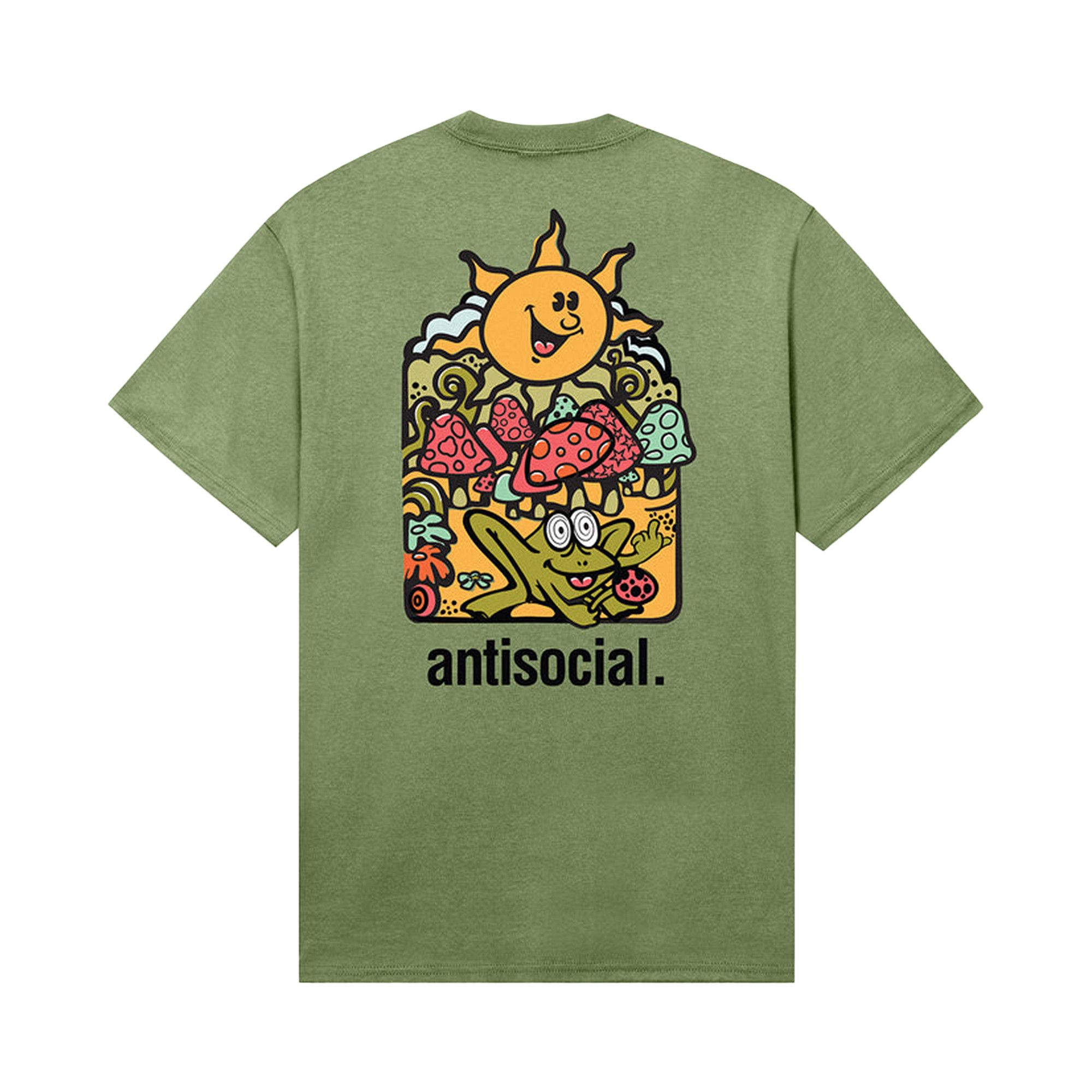 Buy Anti Social Social Club Frog Trip Tee 'Pistachio' - 0657