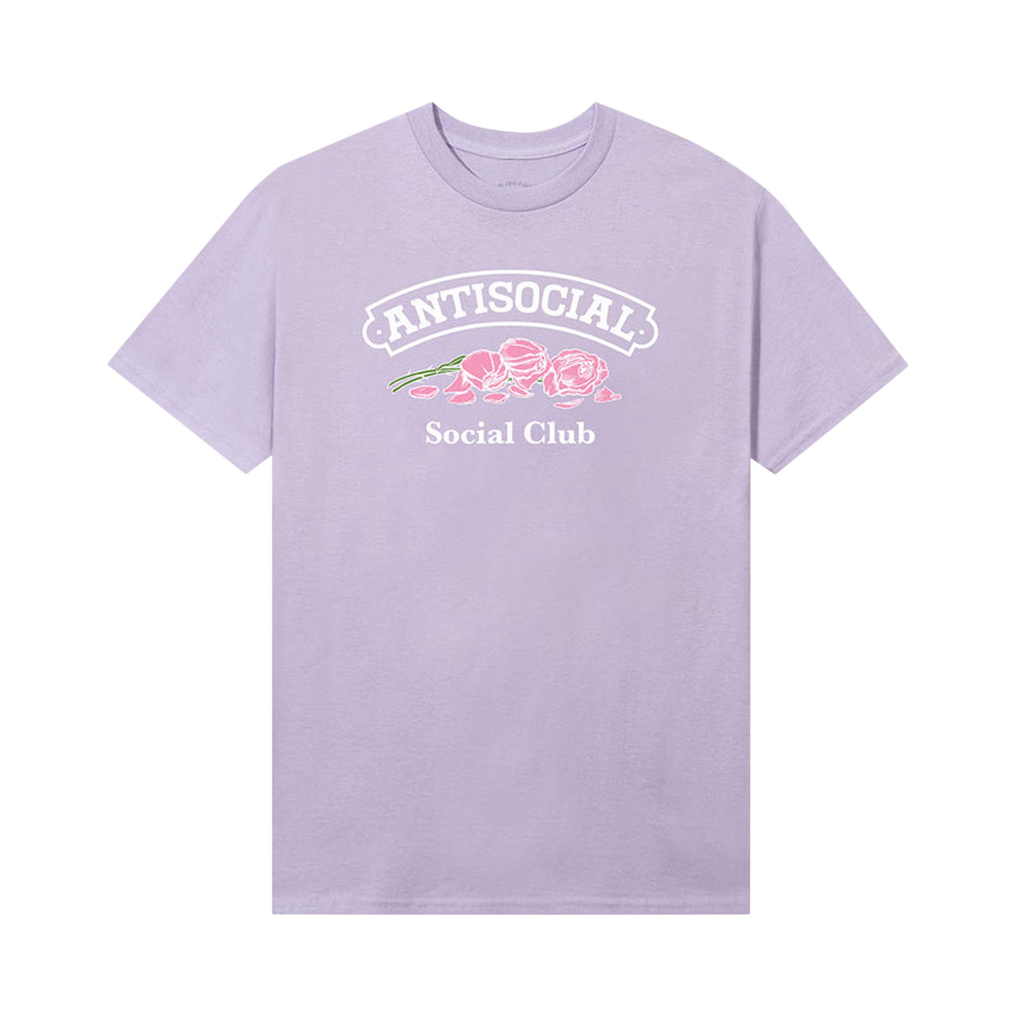 Buy Anti Social Social Club Withered Tee 'Lavender' - 0657