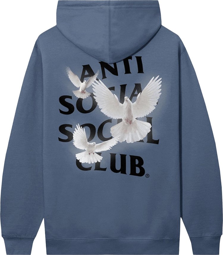 Anti Social Social Club Appreciate Life Hoodie Storm Blue