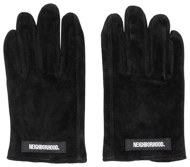 Neighborhood Suede CL Gloves Black