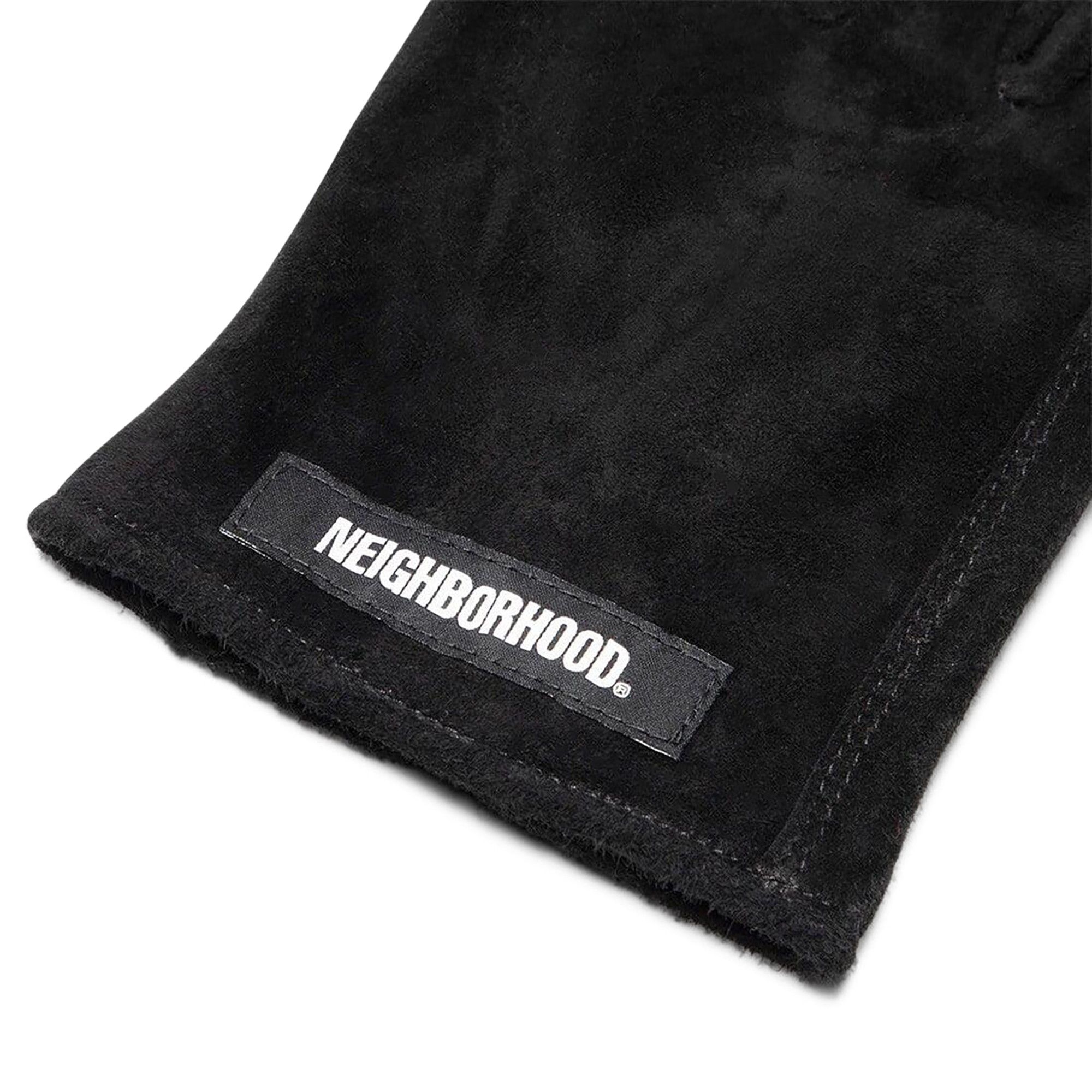 Buy Neighborhood Suede CL Gloves 'Black' - 202DPNH AC01 BLAC | GOAT