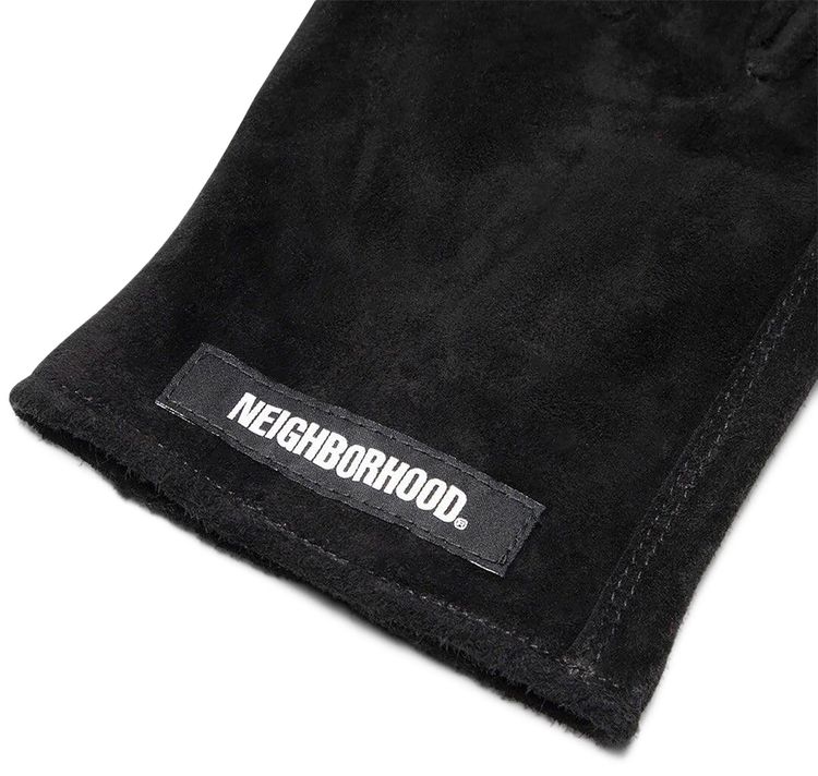 Neighborhood Suede CL Gloves Black