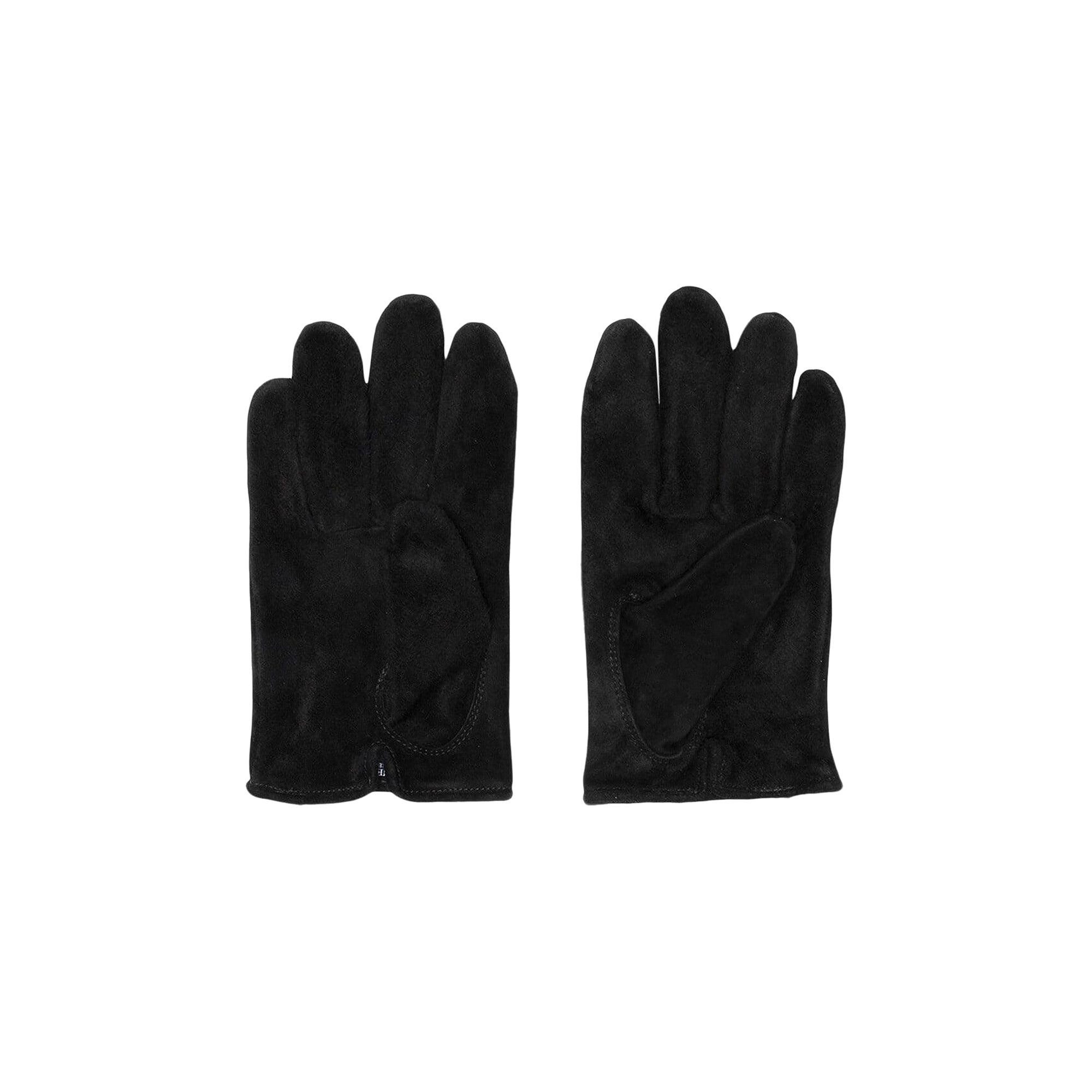 Buy Neighborhood Suede CL Gloves 'Black' - 202DPNH AC01 BLAC | GOAT