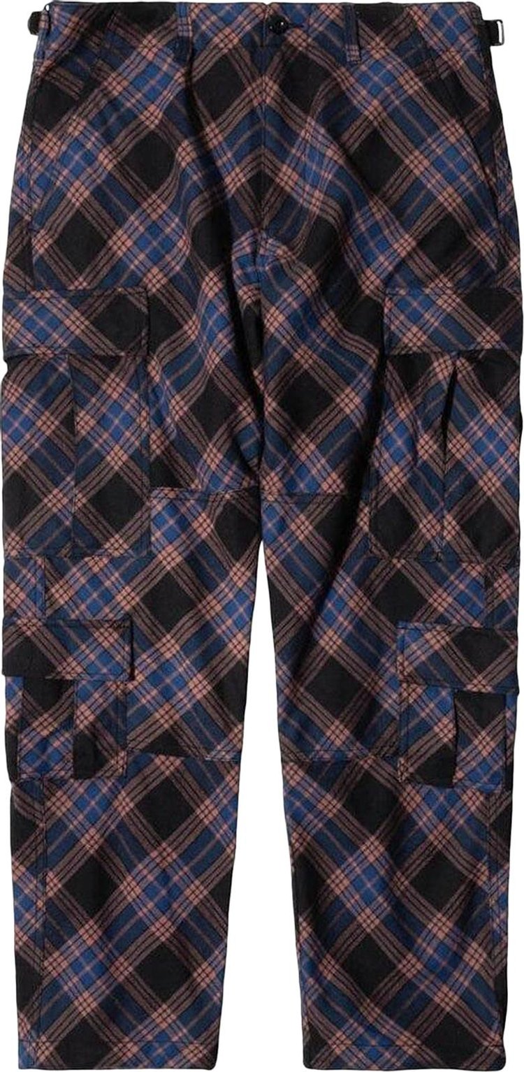 Stussy Bias Surplus Cargo Pant Plaid