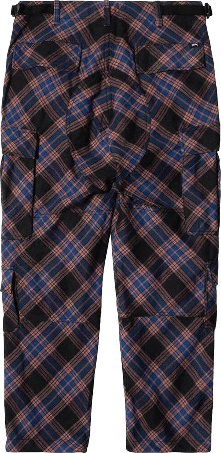 Stussy Bias Surplus Cargo Pant Plaid