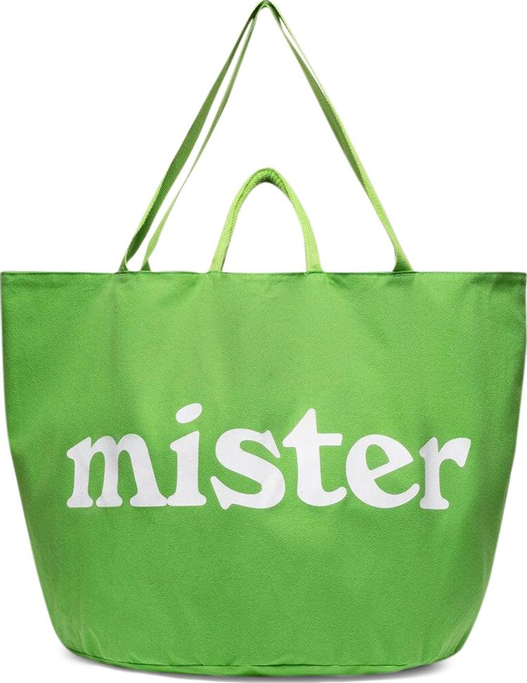 Mister Green Grow Pot Tote Bag Green