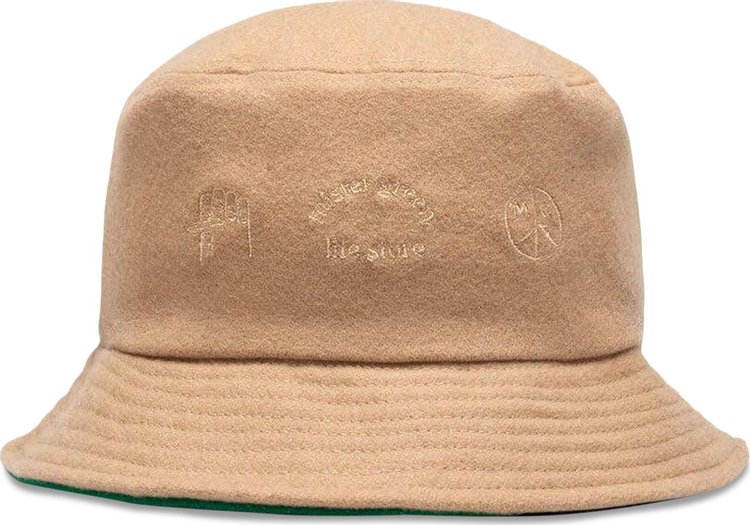 Mister Green Trifecta Bucket Hat Camel