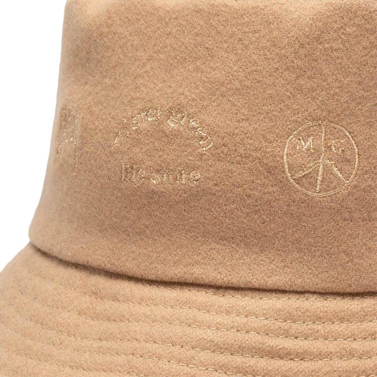 Mister Green Trifecta Bucket Hat Camel