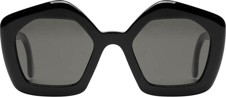 SUPER by RetroSuperFuture Laughing Waters Sunglasses Black