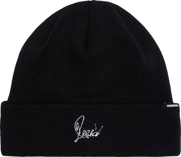 Neighborhood EC Cap Beanie Black