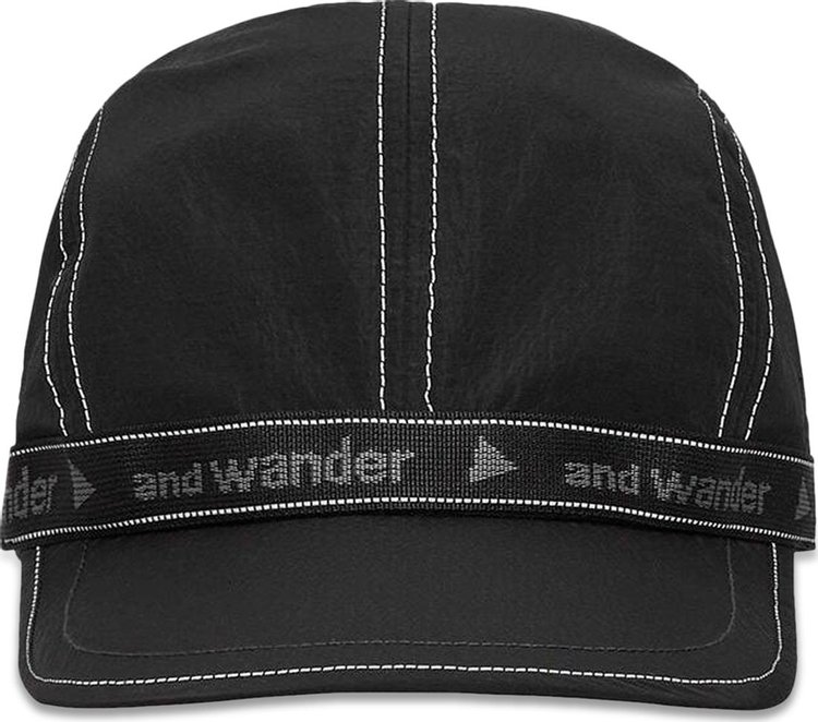 And Wander JQ Tape Cap Black