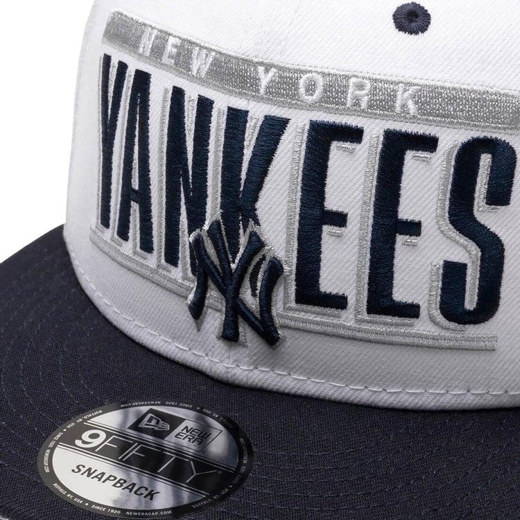 New Era 9FIFTY New York Yankees Retro Snapback Hat White