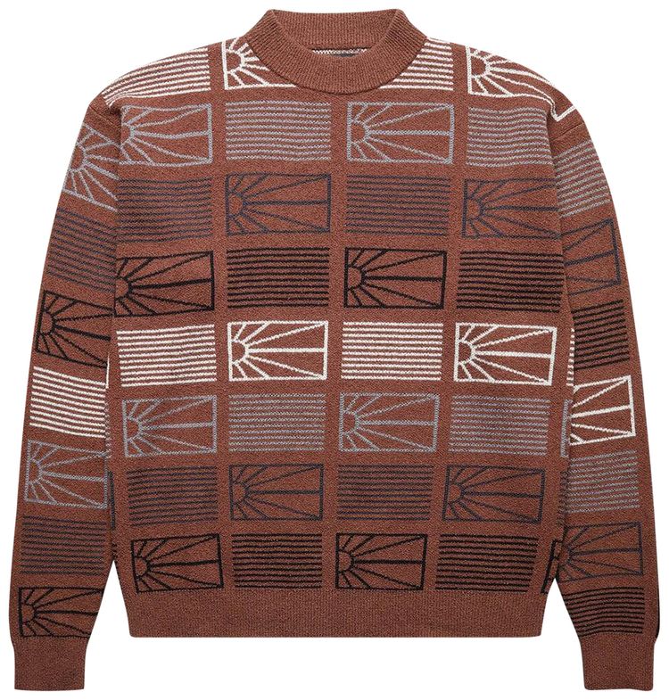 Rassvet Logo Sweater Brown
